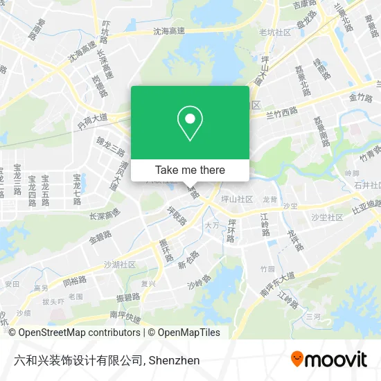 六和兴装饰设计有限公司 map
