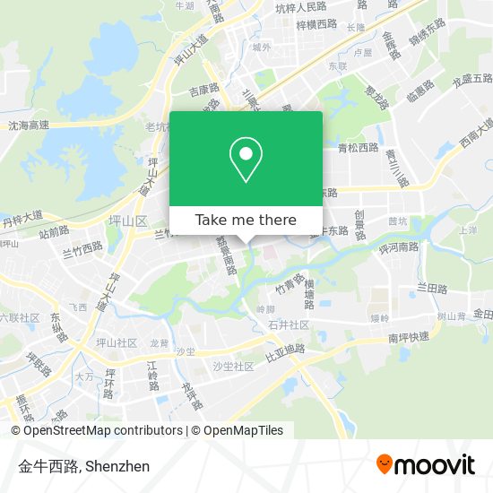 金牛西路 map