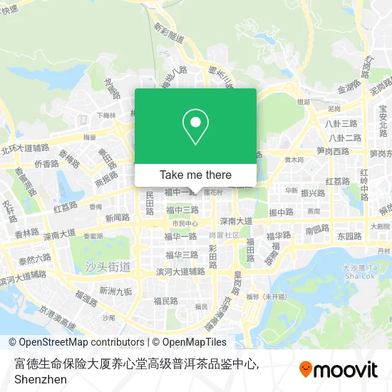 富德生命保险大厦养心堂高级普洱茶品鉴中心 map