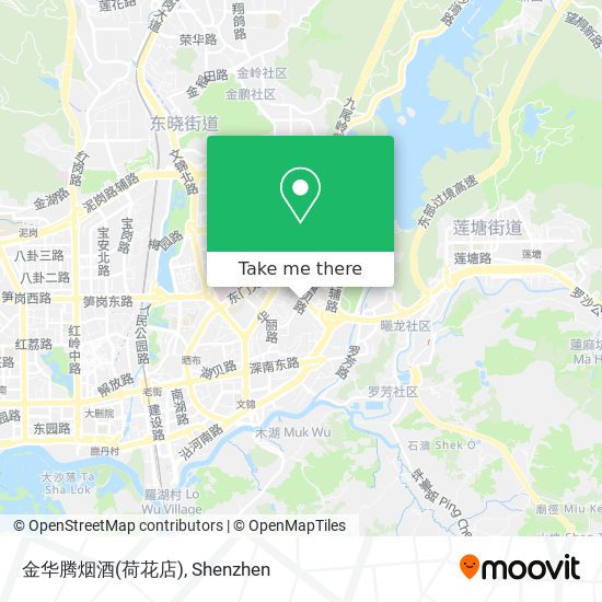 金华腾烟酒(荷花店) map