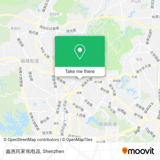 鑫惠民家俬电器 map