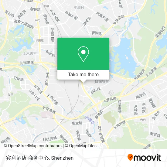 宾利酒店-商务中心 map