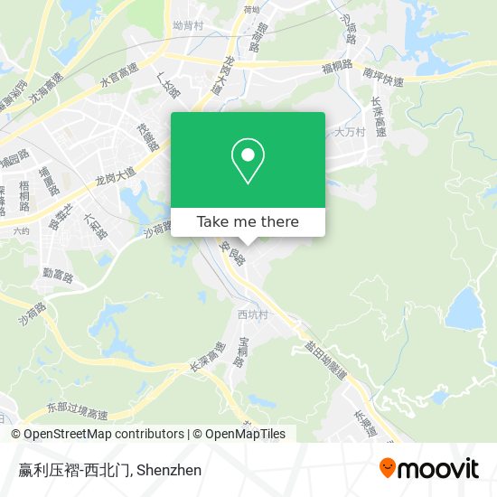赢利压褶-西北门 map