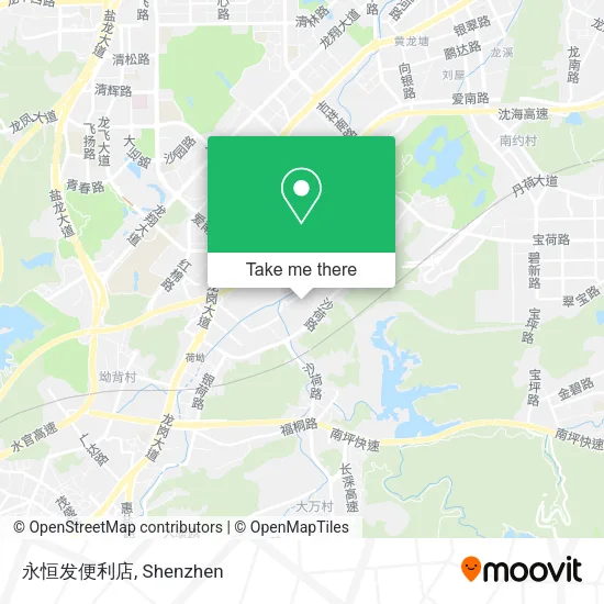 永恒发便利店 map