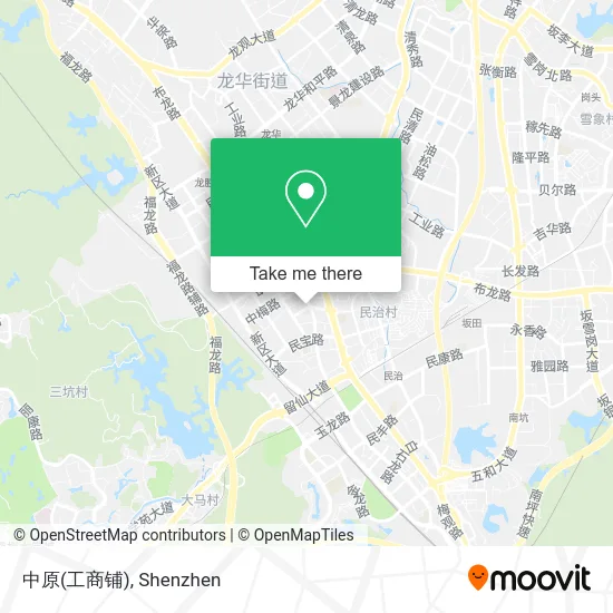 中原(工商铺) map