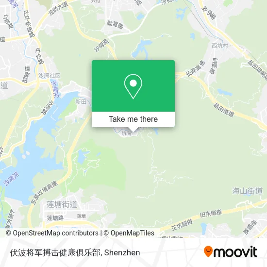 伏波将军搏击健康俱乐部 map