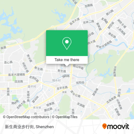 新生商业步行街 map