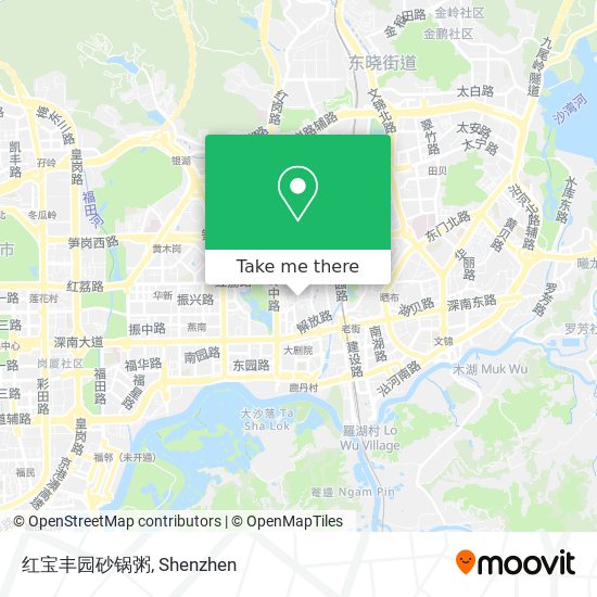 红宝丰园砂锅粥 map