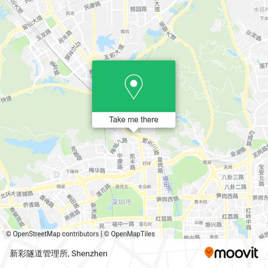 新彩隧道管理所 map