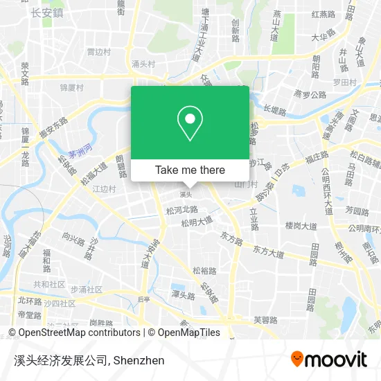 溪头经济发展公司 map
