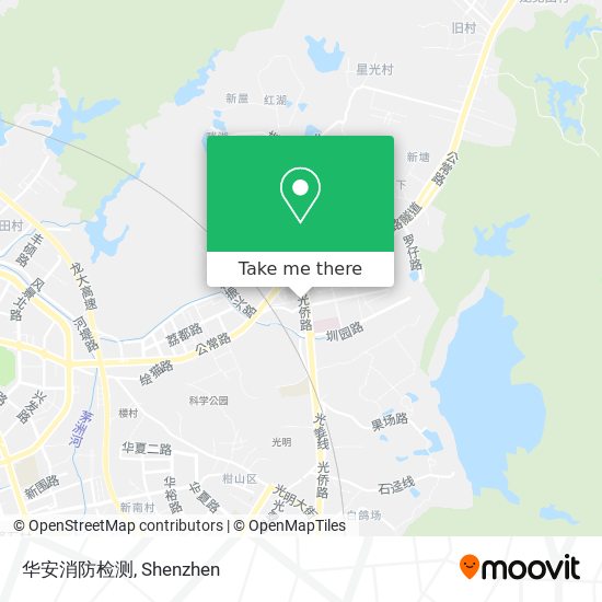 华安消防检测 map