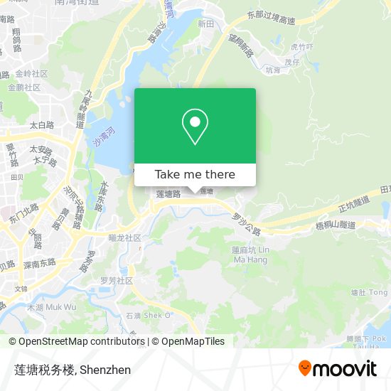 莲塘税务楼 map