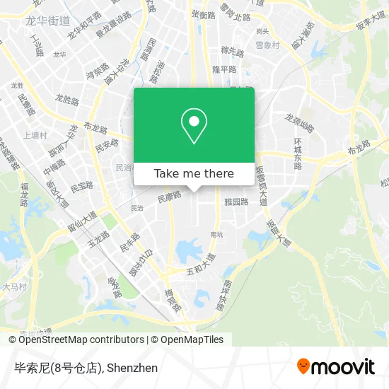 毕索尼(8号仓店) map
