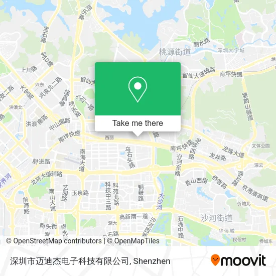 深圳市迈迪杰电子科技有限公司 map