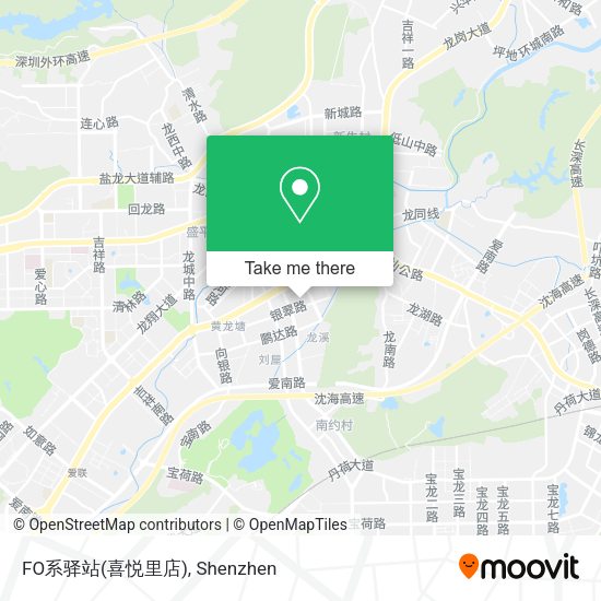 FO系驿站(喜悦里店) map