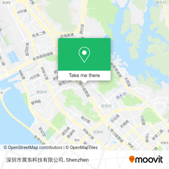 深圳市展东科技有限公司 map