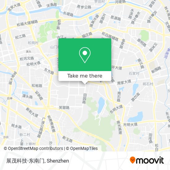 展茂科技-东南门 map