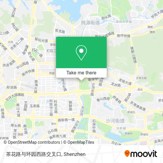 茶花路与环园西路交叉口 map