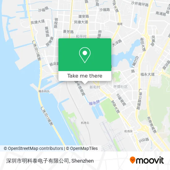 深圳市明科泰电子有限公司 map