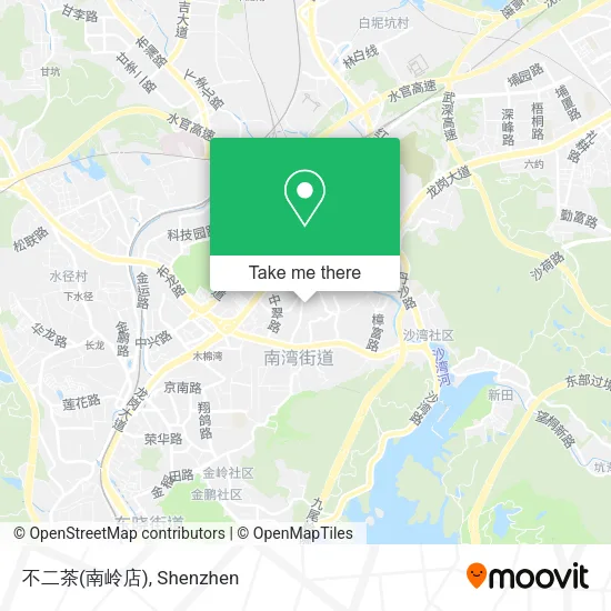 不二茶(南岭店) map