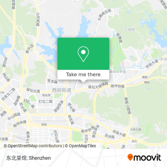 东北菜馆 map