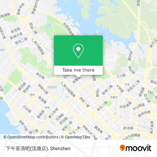 下午茶清吧(流塘店) map