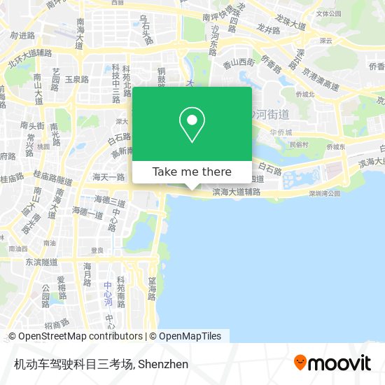 机动车驾驶科目三考场 map