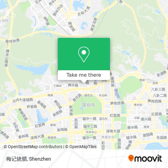 梅记烧腊 map