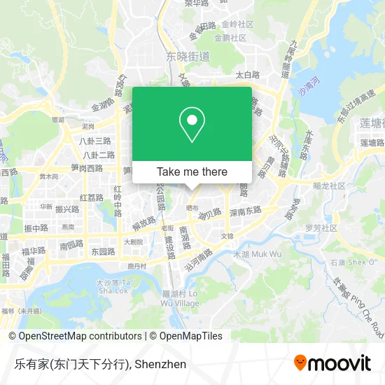 乐有家(东门天下分行) map
