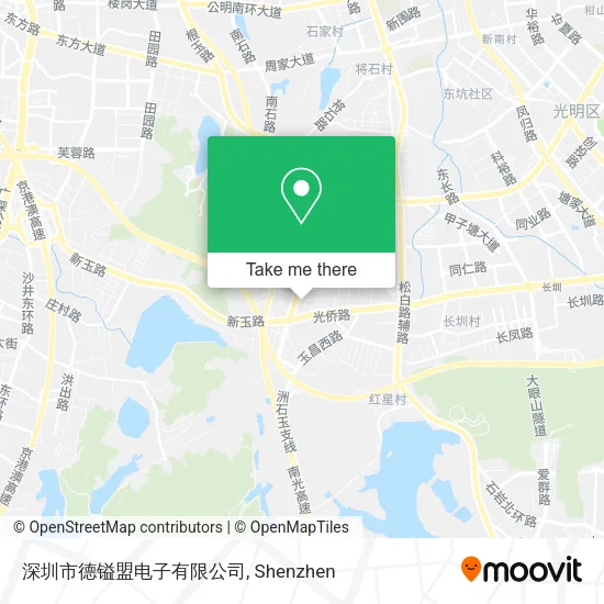 深圳市德镒盟电子有限公司 map