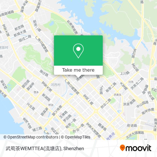 武荀茶WEMTTEA(流塘店) map