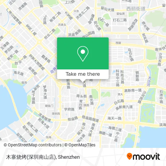 木寨烧烤(深圳南山店) map