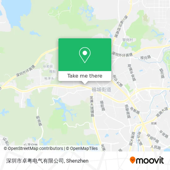 深圳市卓粤电气有限公司 map
