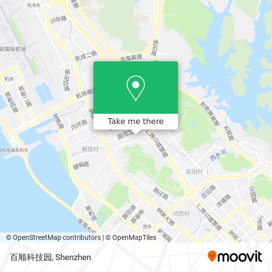 百顺科技园 map