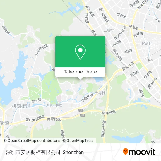 深圳市安居橱柜有限公司 map