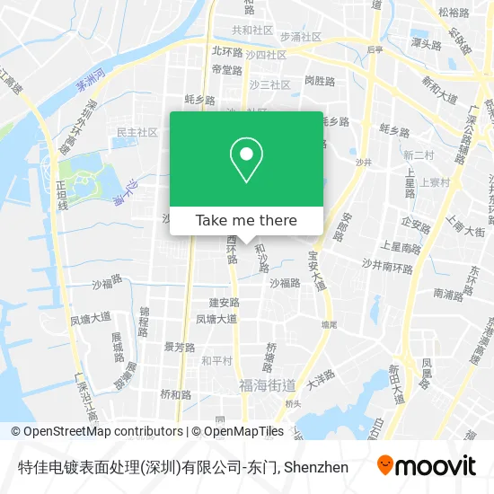 特佳电镀表面处理(深圳)有限公司-东门 map