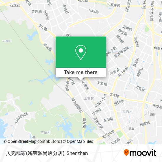贝壳糯家(鸿荣源尚峻分店) map