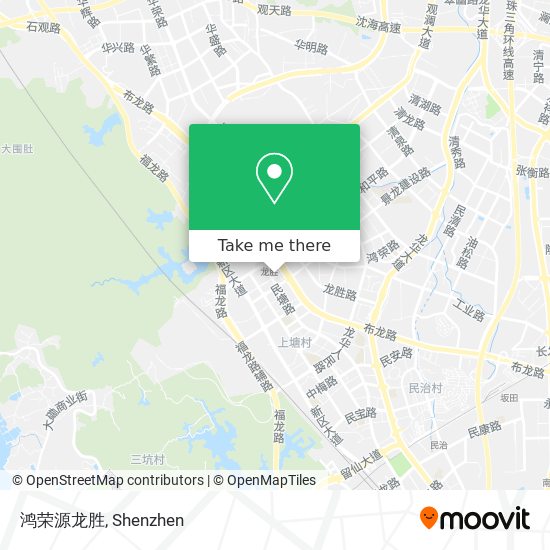 鸿荣源龙胜 map