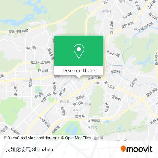 英姐化妆店 map
