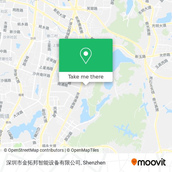 深圳市金拓邦智能设备有限公司 map