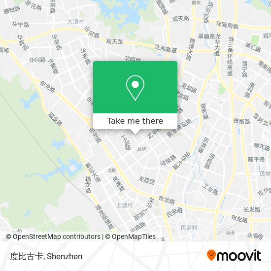 度比古卡 map