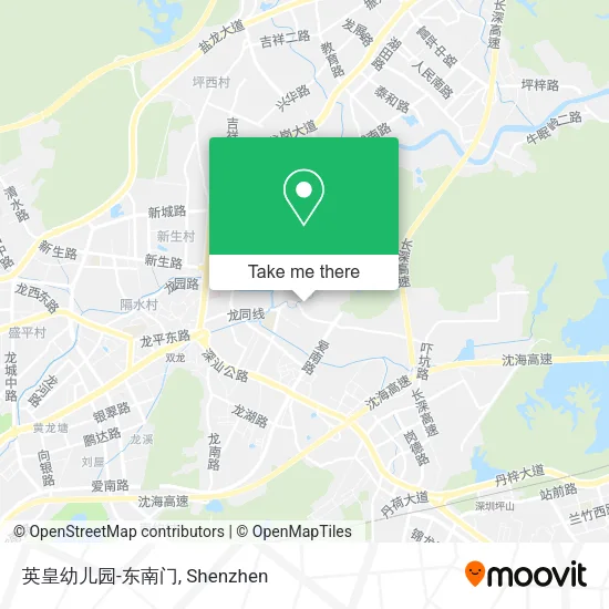 英皇幼儿园-东南门 map
