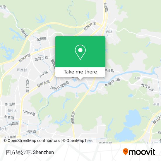 四方铺沙吓 map