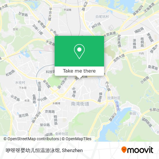 咿呀呀婴幼儿恒温游泳馆 map
