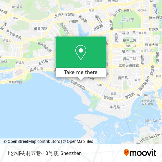 上沙椰树村五巷-10号楼 map