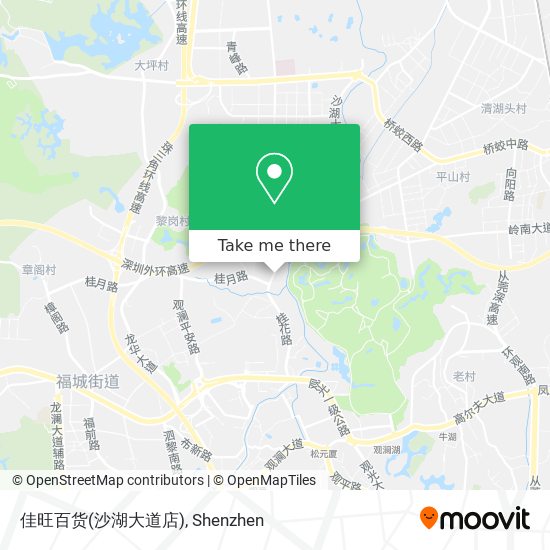 佳旺百货(沙湖大道店) map