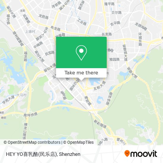 HEY YO喜乳酪(民乐店) map