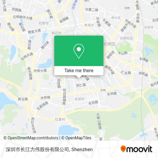 深圳市长江力伟股份有限公司 map