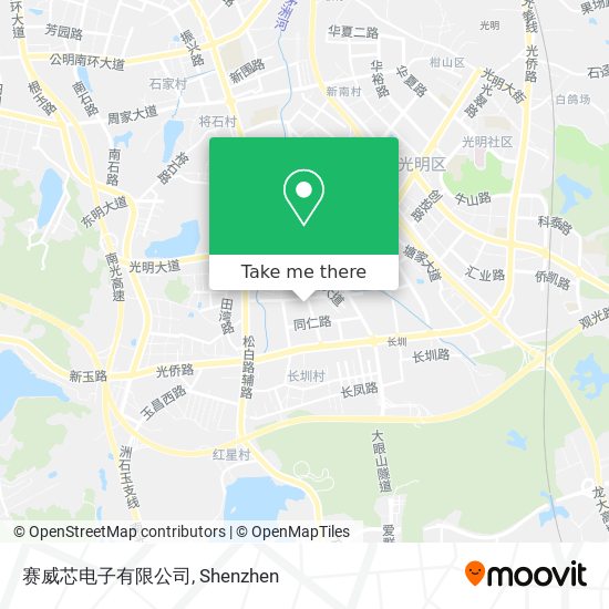 赛威芯电子有限公司 map