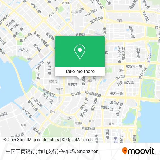 中国工商银行(南山支行)-停车场 map